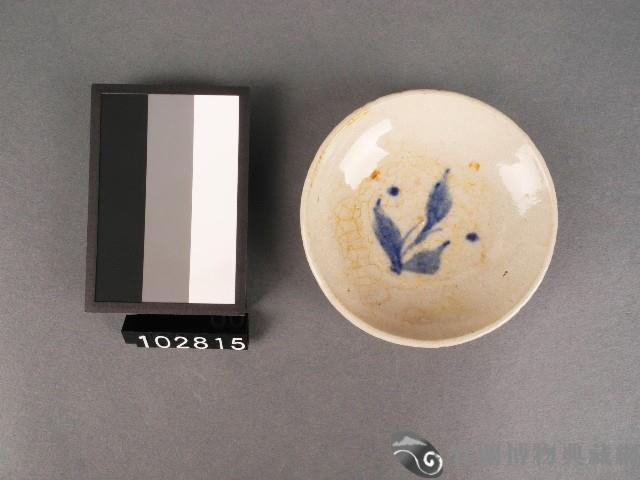 青花花卉紋碟藏品圖，第1張