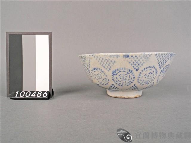 青花印花碗藏品圖，第1張