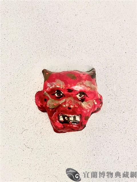 布袋戲臉譜藏品圖，第1張