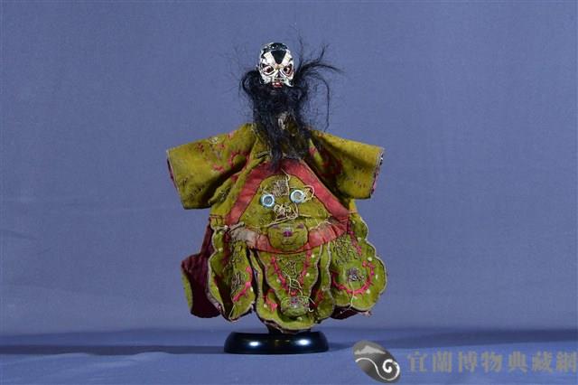 布袋戲偶（黑虎）藏品圖，第1張