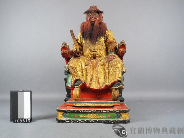 豁落靈官王天君神像藏品圖，第1張