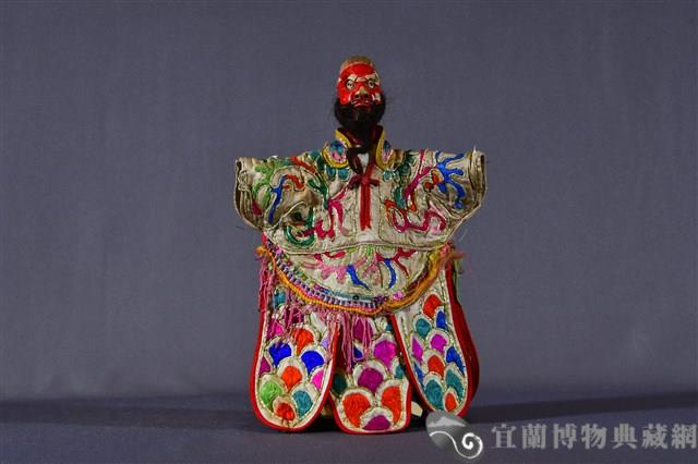 布袋戲偶（紅大北）藏品圖，第1張