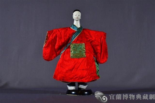 布袋戲偶（文生）藏品圖，第1張