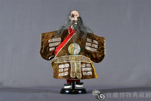 布袋戲偶（仙翁頭）藏品圖，第1張