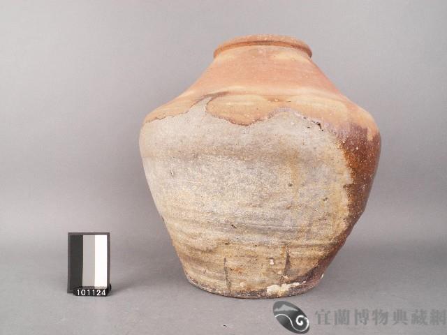 赤釉圓式陶甕藏品圖，第1張