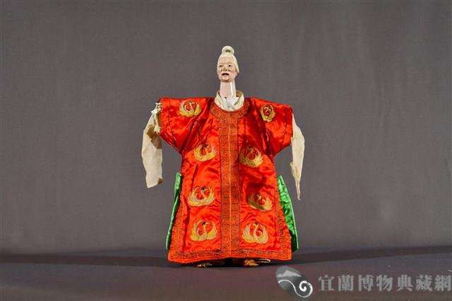 布袋戲偶（闊老旦）藏品圖，第1張