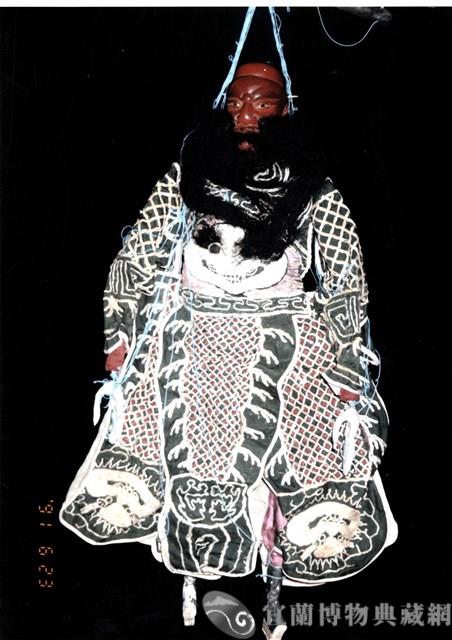 傀儡戲偶（關公頭）藏品圖，第1張