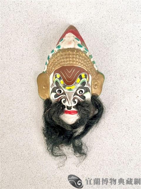 布袋戲臉譜藏品圖，第1張