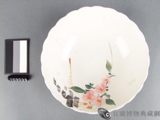 三彩花卉紋碗藏品圖，第1張