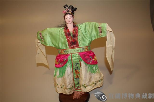 布袋戲偶（旦）藏品圖，第1張