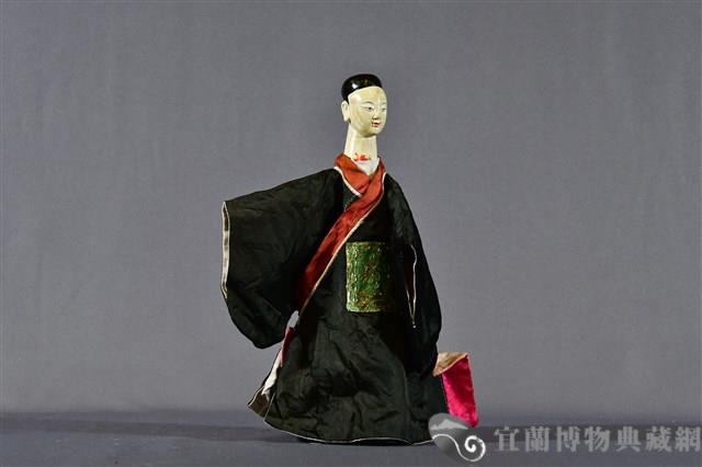布袋戲偶（文生）藏品圖，第1張