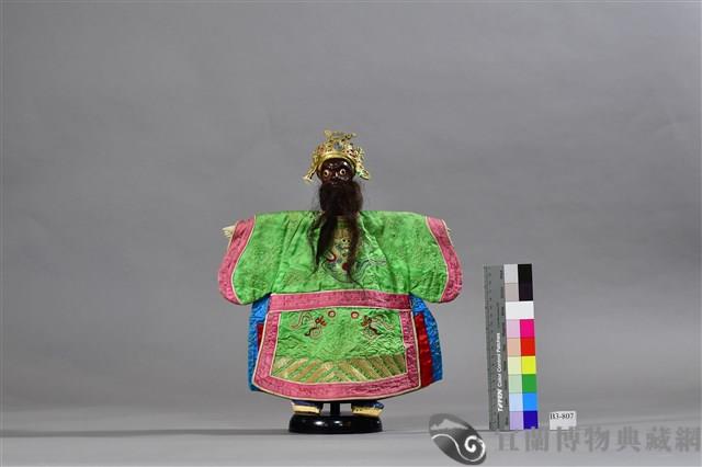布袋戲偶（淨）藏品圖，第1張