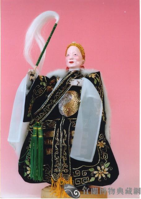 布袋戲偶（白毛旦）藏品圖，第1張