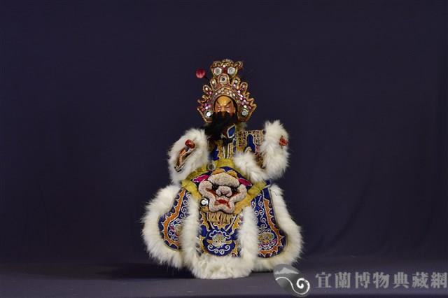 布袋戲偶（武鬚文）藏品圖，第1張