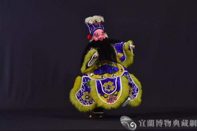 布袋戲偶（圓目奸）藏品圖，第1張