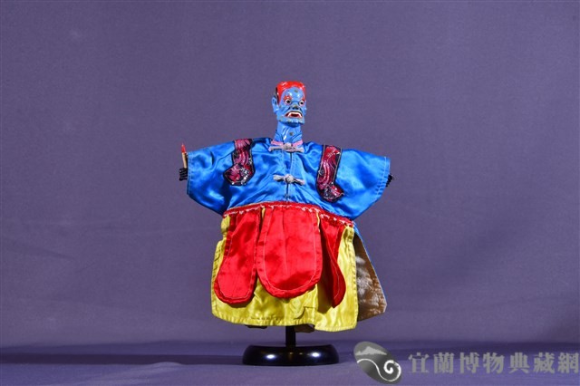 布袋戲偶（魁星頭）藏品圖，第1張