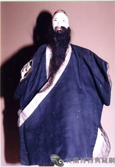 布袋戲偶（鬚文）藏品圖，第1張
