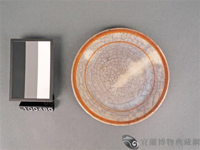 紅釉盤藏品圖，第1張