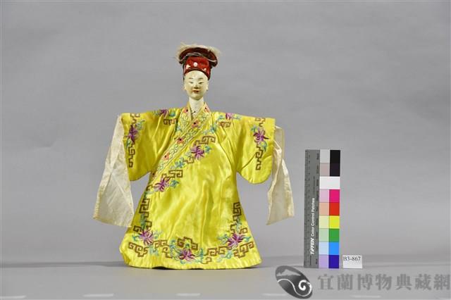 布袋戲偶（生）藏品圖，第1張