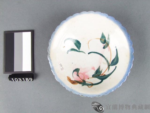 彩繪花卉紋碗藏品圖，第1張
