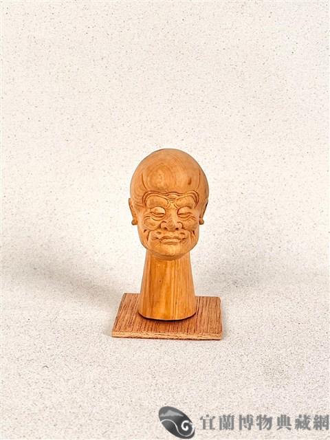 布袋偶頭(古老頭)藏品圖，第1張