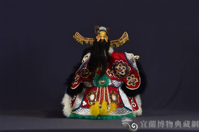 布袋戲偶（扁目奸）藏品圖，第1張
