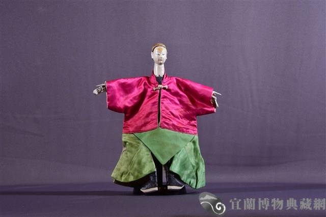 布袋戲偶（文生）藏品圖，第1張