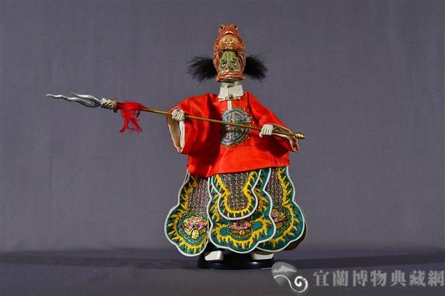 布袋戲偶（怪頭）藏品圖，第1張