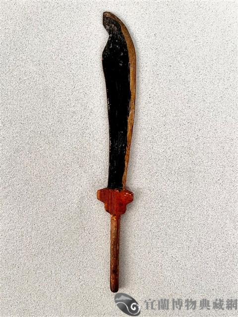 傀儡切末（單刀）藏品圖，第1張