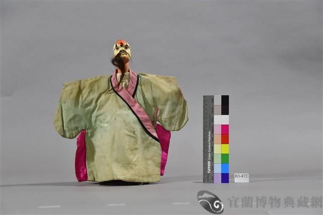 布袋戲偶（淨）藏品圖，第1張