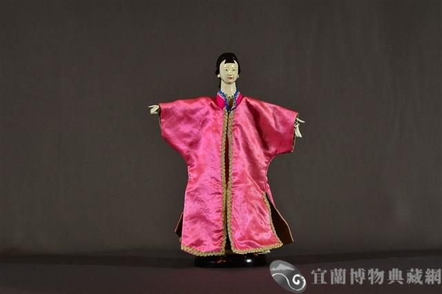 布袋戲偶（齊眉旦）藏品圖，第1張