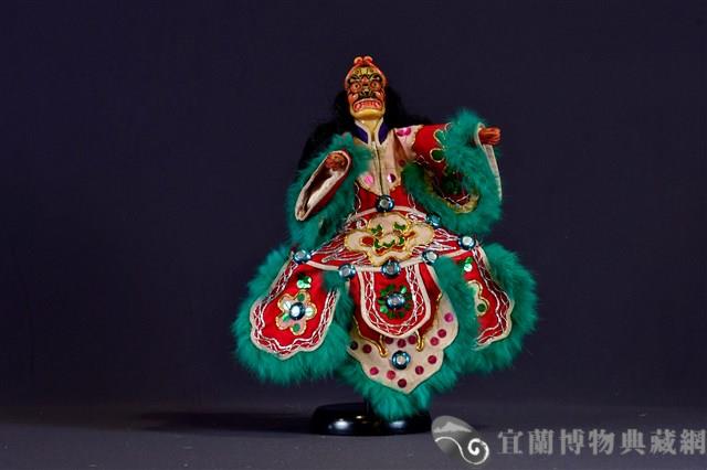 布袋戲偶（怪頭）藏品圖，第1張