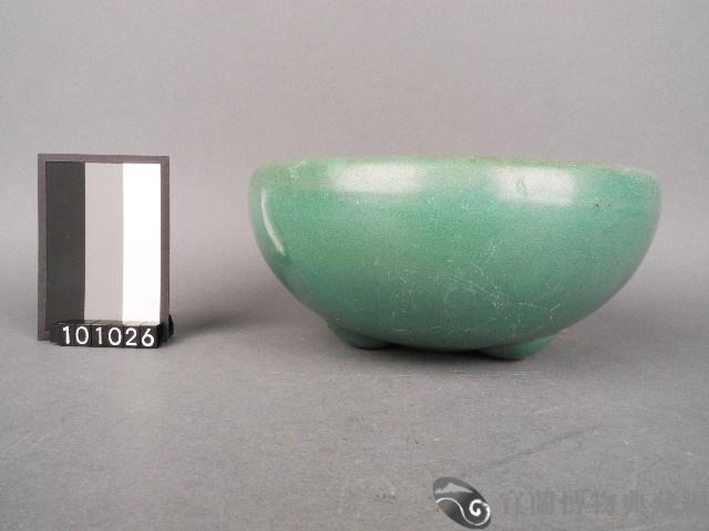 綠釉香爐藏品圖，第1張