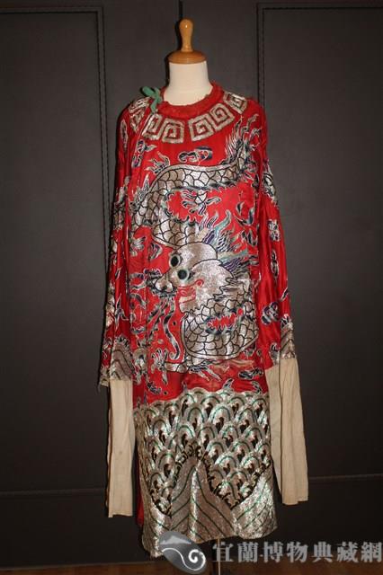 戲服(紅蟒)藏品圖，第1張