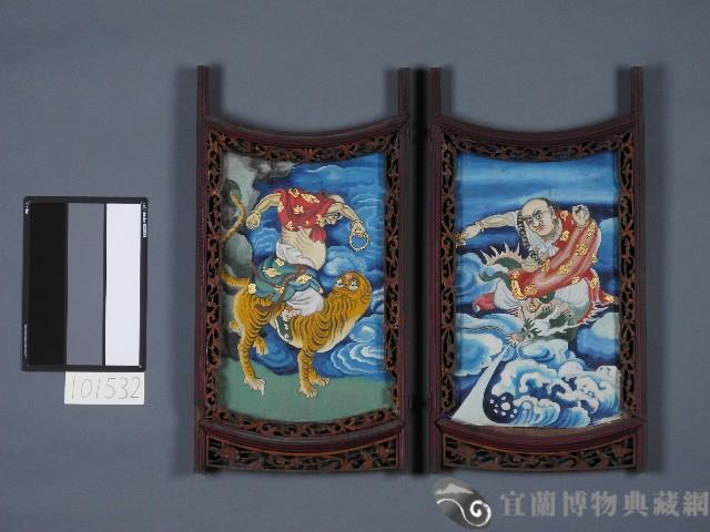 降龍羅漢及伏虎羅漢畫像藏品圖，第1張