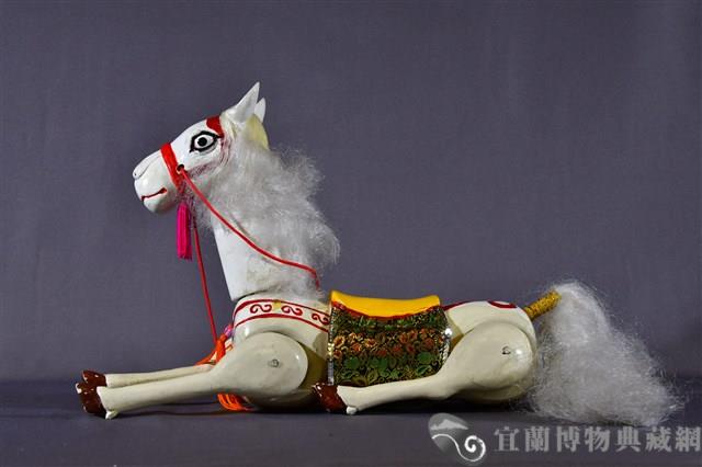布袋戲偶（馬）藏品圖，第1張