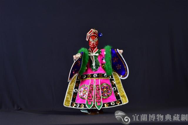 布袋戲偶（紅關仔）藏品圖，第1張