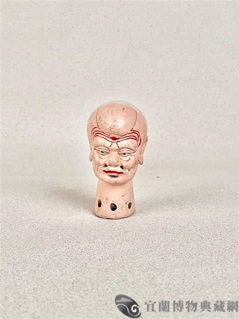 磚胎布袋偶頭藏品圖，第1張