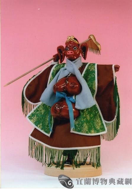 布袋戲偶（豬頭）藏品圖，第1張