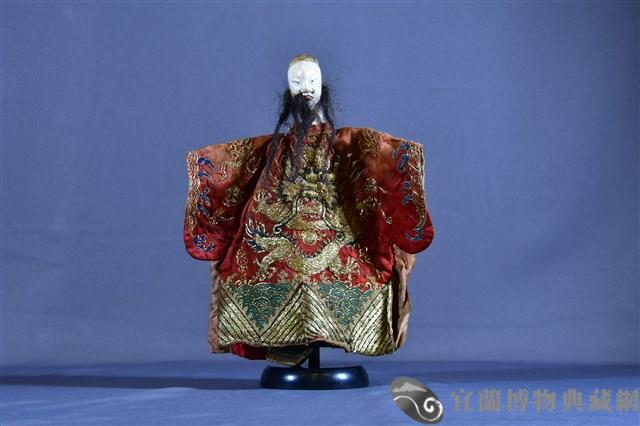 布袋戲偶（鬚文）藏品圖，第1張