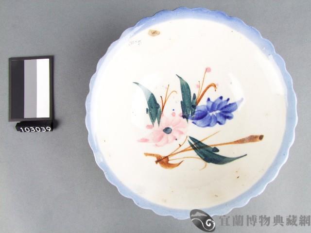 彩繪花卉紋碗藏品圖，第1張