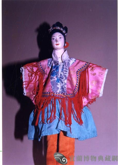 布袋戲偶（旦）藏品圖，第1張