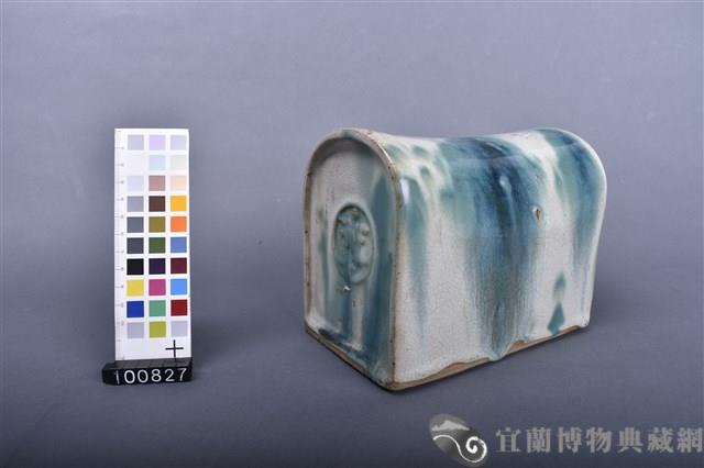 綠釉枕頭藏品圖，第1張