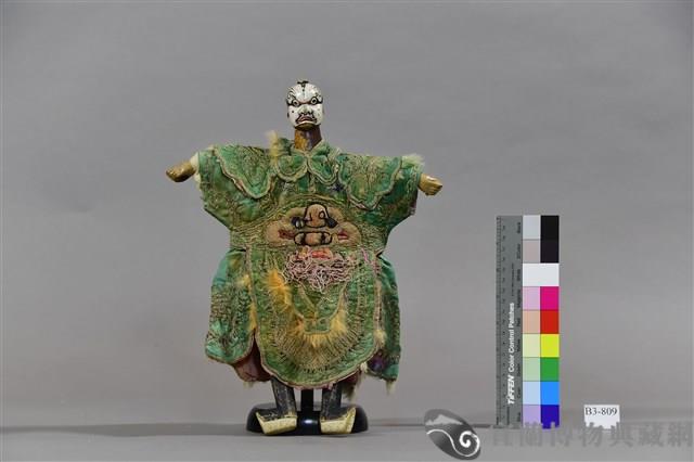 布袋戲偶（淨）藏品圖，第1張