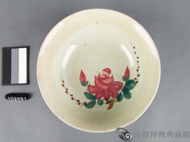 彩繪花卉紋碗藏品圖，第1張