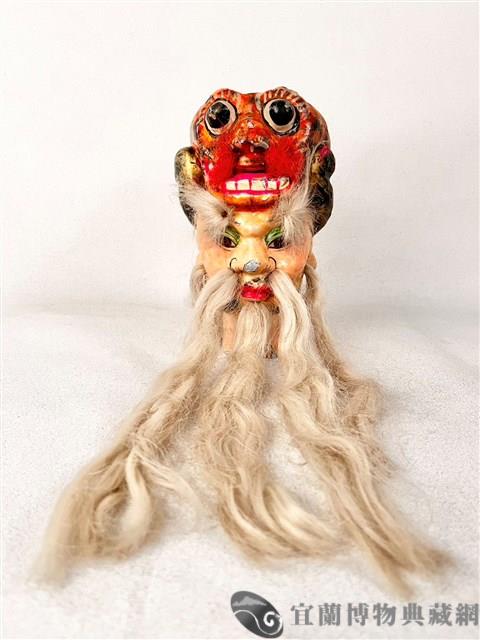 布袋戲偶頭藏品圖，第1張