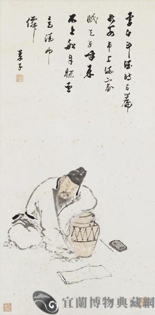 李白醉酒藏品圖，第1張