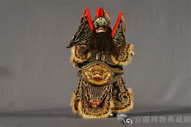 布袋戲偶（紅虎）藏品圖，第1張