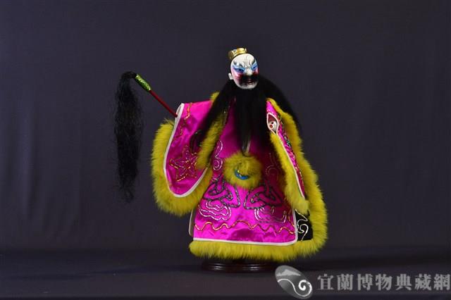 布袋戲偶（仙頭斜目奸）藏品圖，第1張