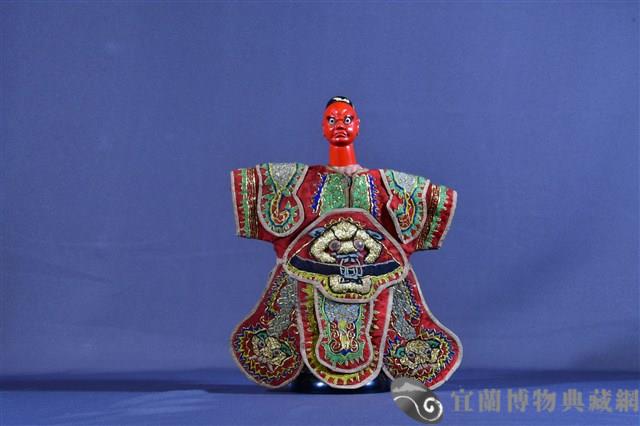 布袋戲偶（紅北仔）藏品圖，第1張